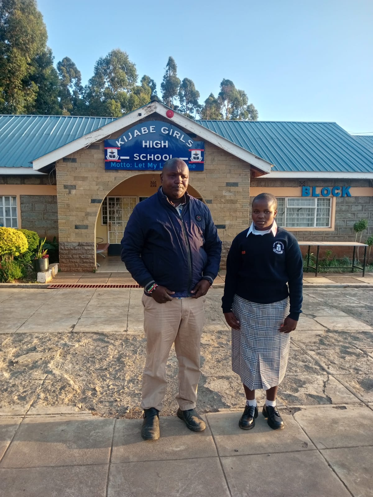 Taking a needy student to kijabe girls high school
